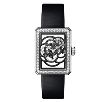 Chanel Premiere Camelia Skeleton Watch 28.5mm