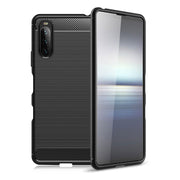 Carbon Flex Sony Xperia 10 III deksel - Svart