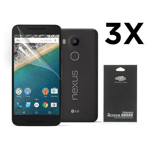 Skjermbeskytter til Google Nexus 5X. 3 Stk.