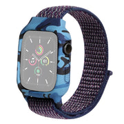 Apple Watch Series 6 / 5 44 mm unikt mønstret nylonklokkebånd - Indigo