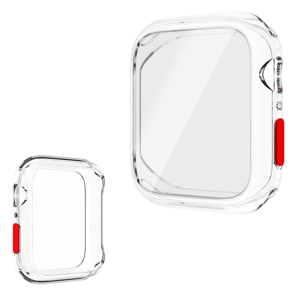 Apple Watch Series 6 / 5 44mm deksel med herdet glass - Gjennomsiktig