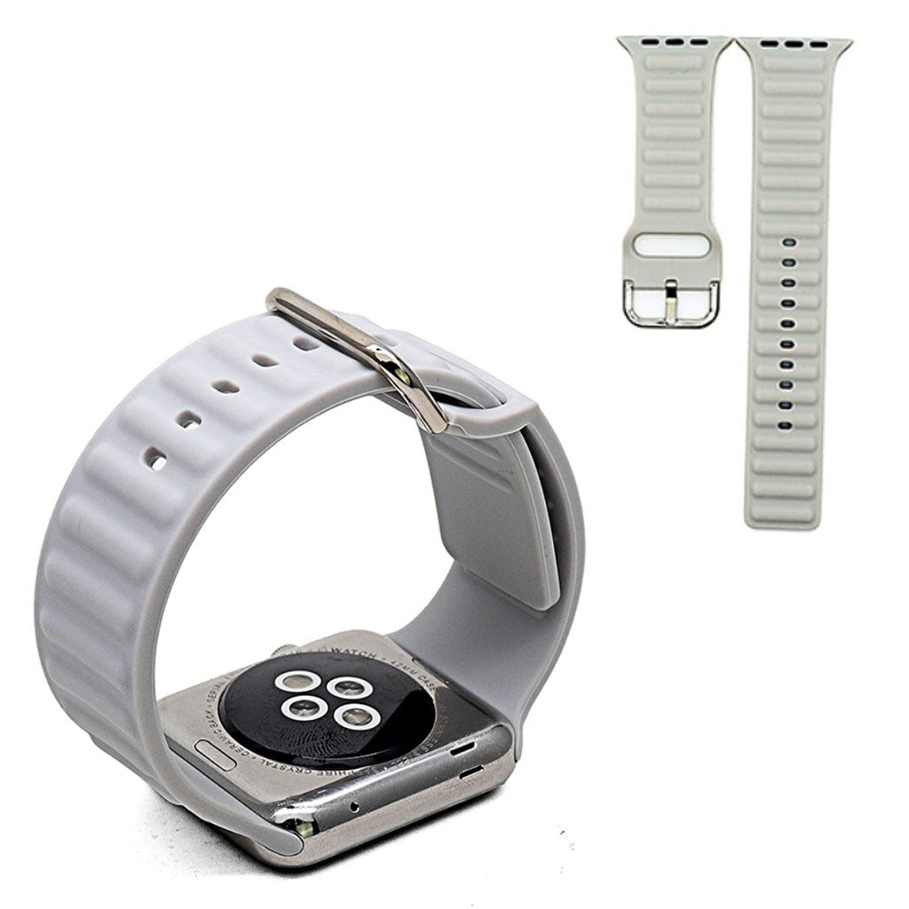 Apple Watch Series 6 / 5 40 mm silikonarmbånd - Grå