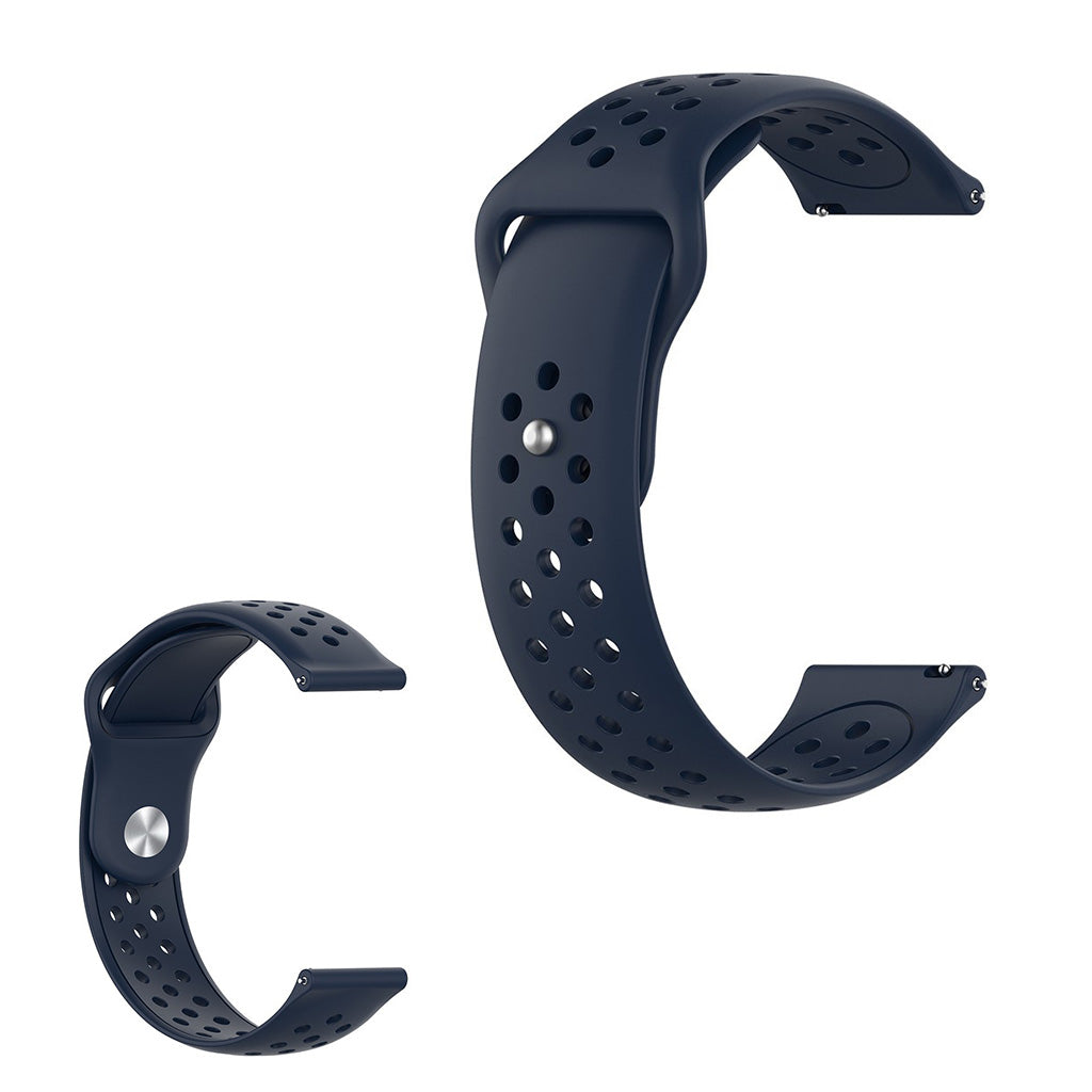 Samsung Gear S3 elegant klokkearmbånd med hulldesign - Mørkeblå