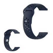 Samsung Gear S3 elegant klokkearmbånd med hulldesign - Mørkeblå