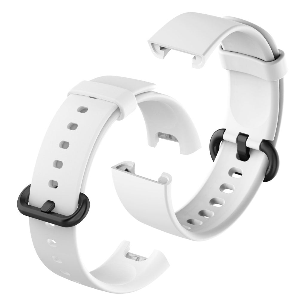 Xiaomi Mi Watch Lite / Redmi Watch slitesterk silikonklokkebånd - Hvit