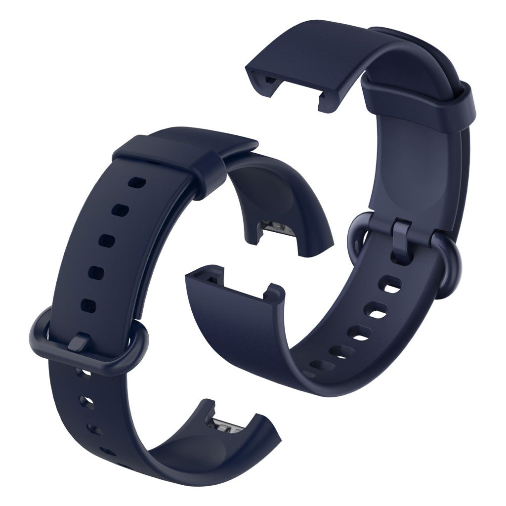 Xiaomi Mi Watch Lite / Redmi Watch slitesterk silikonklokkebånd - Mørkeblå
