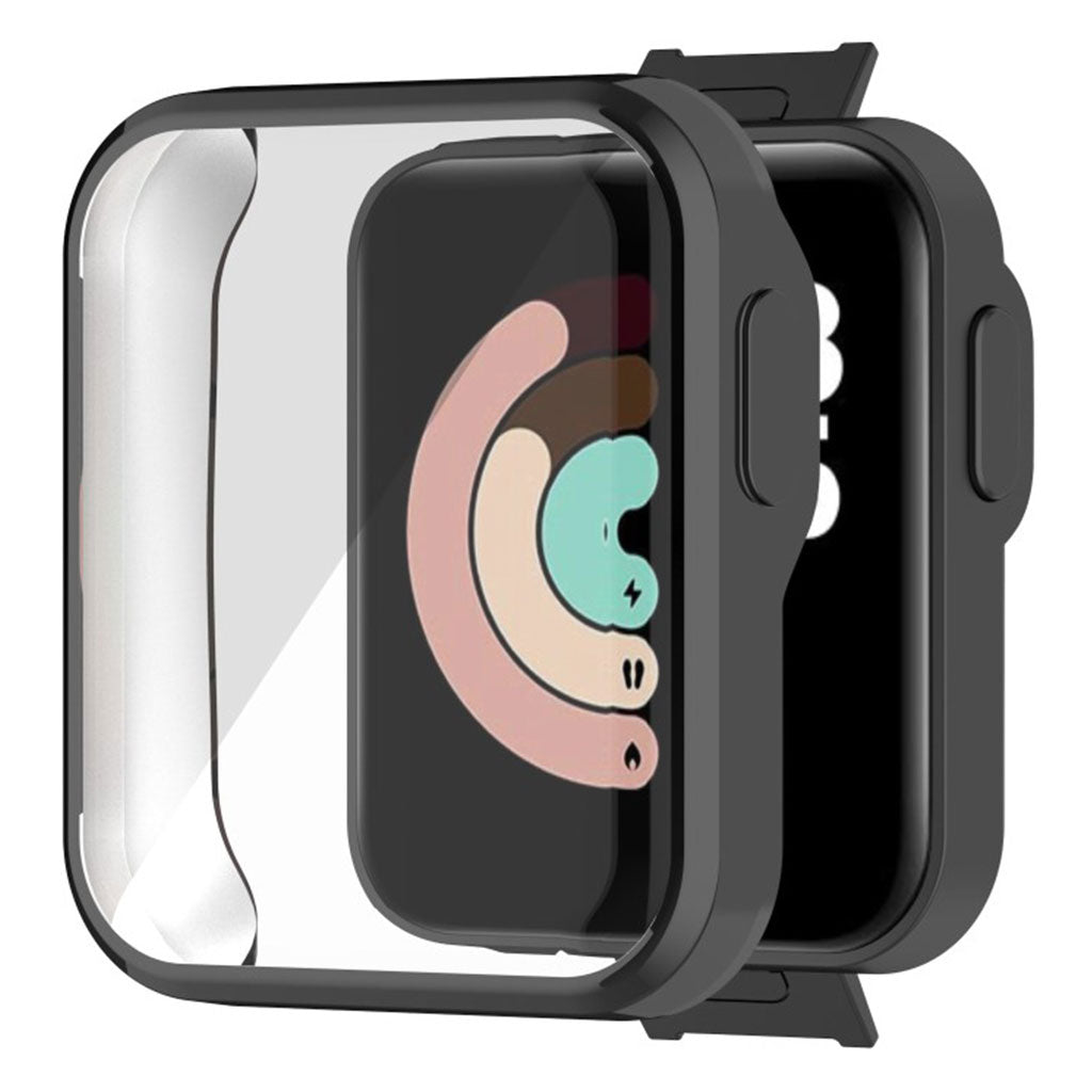 Xiaomi Mi Watch Lite / Redmi Watch skinnende deksel - Svart