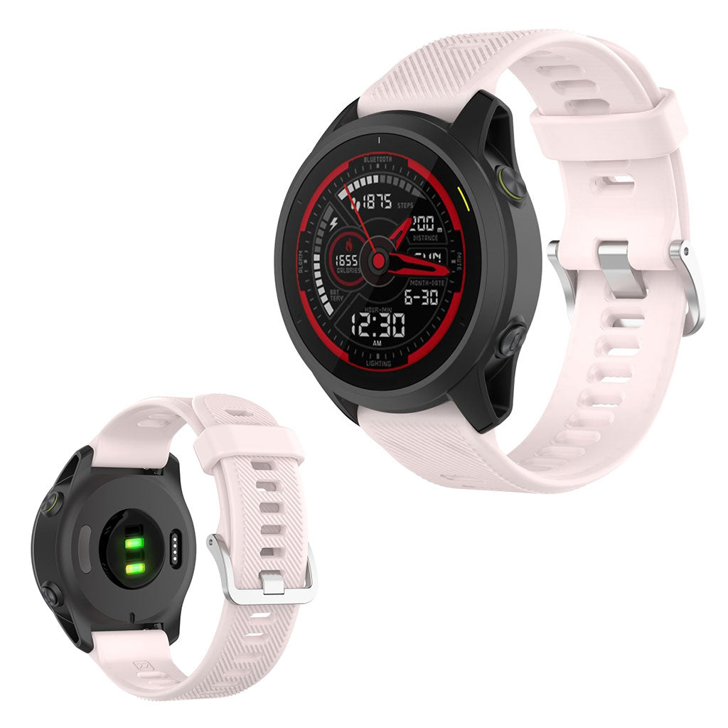 Garmin Forerunner 745 silikonarmbånd - Rosa