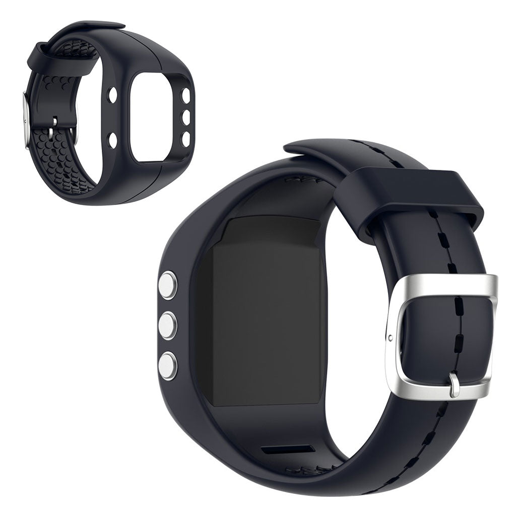 Polar A300 silikonarmbånd - Mørkeblå