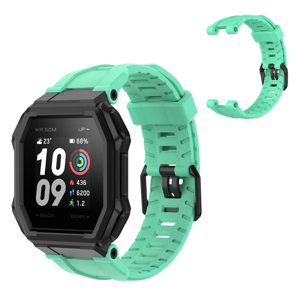 Amazfit Ares slitesterkt silikonarmbånd - Grønn