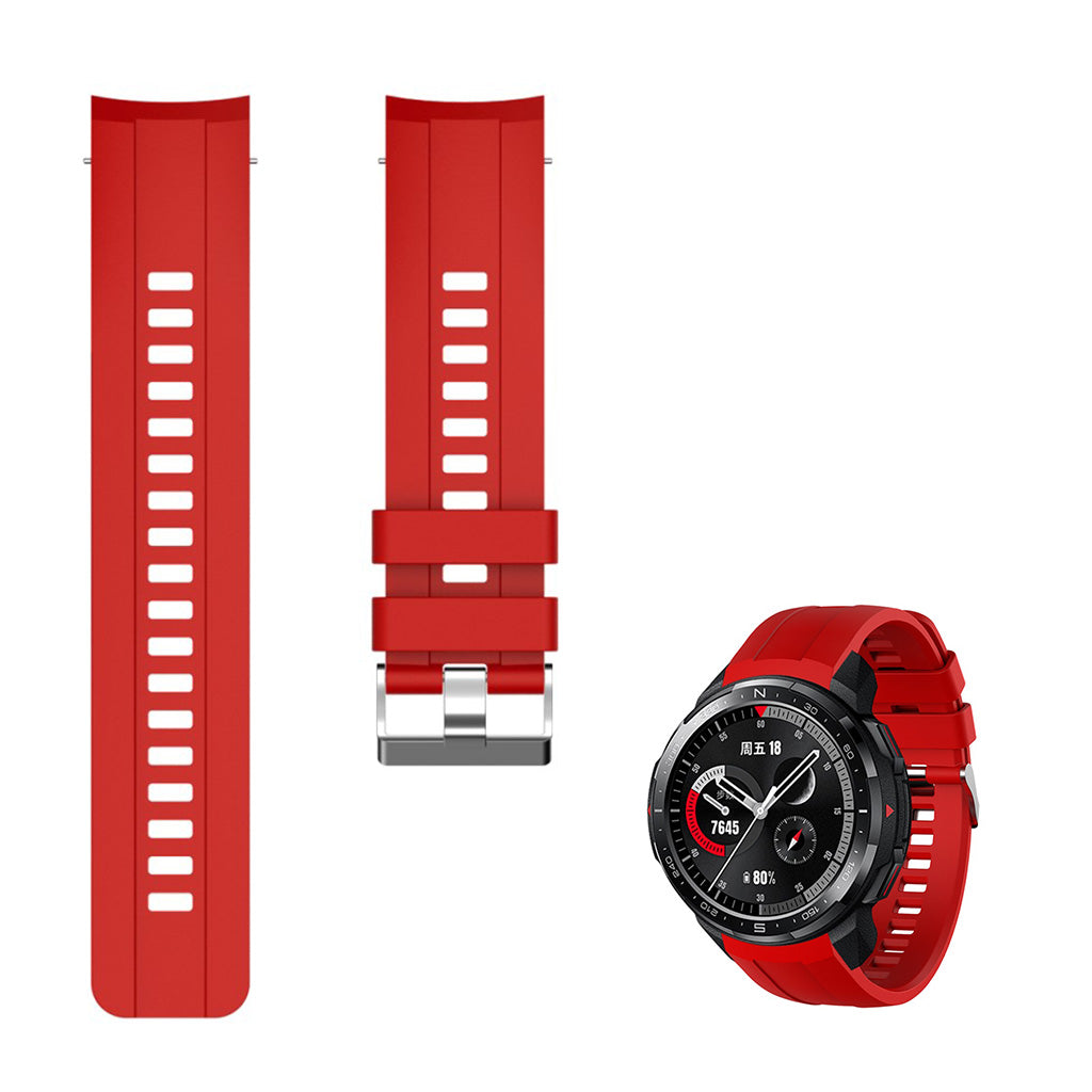 Honor Watch GS Pro silikonarmbånd - Rød
