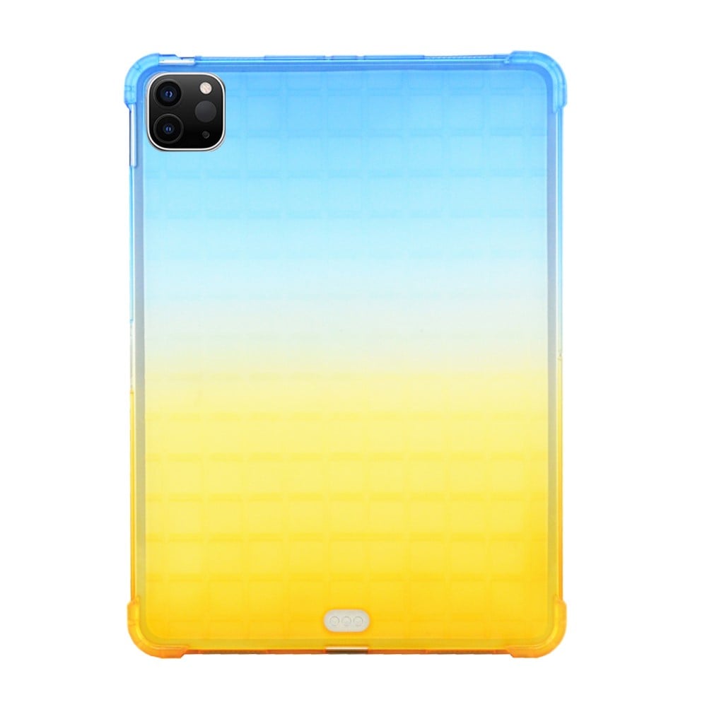 Blue / Yellow Gradient Color Shockproof Tablet Cover for iPad Air (2020/2022) and Pro 11-inch (2020-2022)