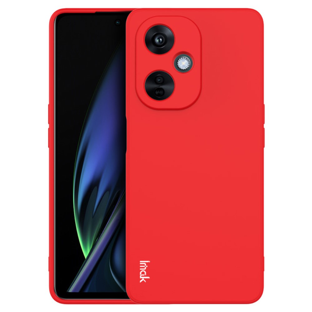 IMAK UC-4 Series Straight Edge Phone Case for OnePlus Nord CE 3 Lite 5G / Nord N30 5G / Oppo K11x 5G , TPU Protective Cover - Red