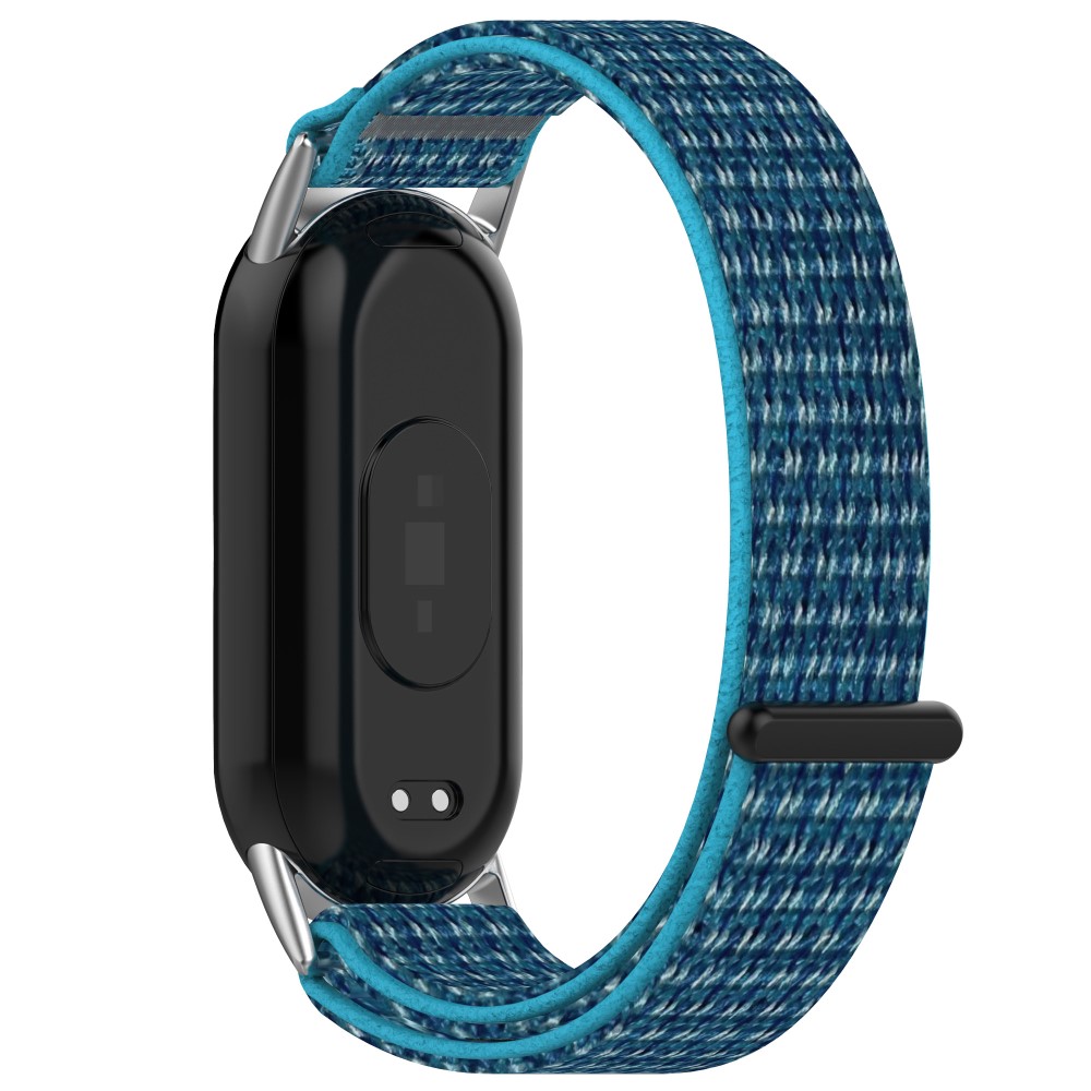 Xiaomi Mi Band 9 NFC / 9 / Smart Band 8 NFC / 8 Nylon Wrist Strap Bracelet Band with Magic Tape - Blue