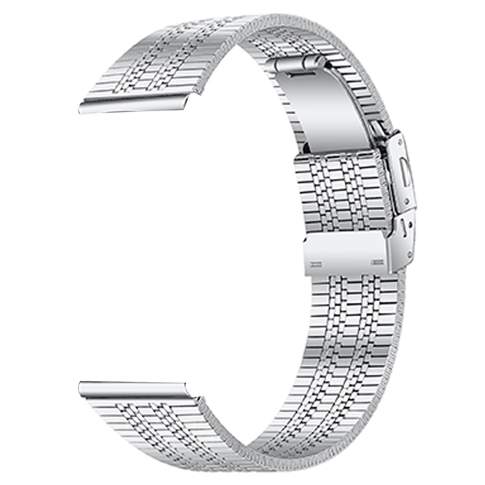 TicWatch Pro 2018 Watch Strap Five-Bead Stainless Steel Band Bracelet - Silver