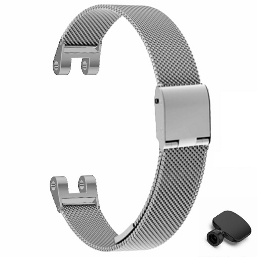 Garmin Lily Metal Watch Strap Milanese Mesh Wrist Band Replacement with Tool - Silver