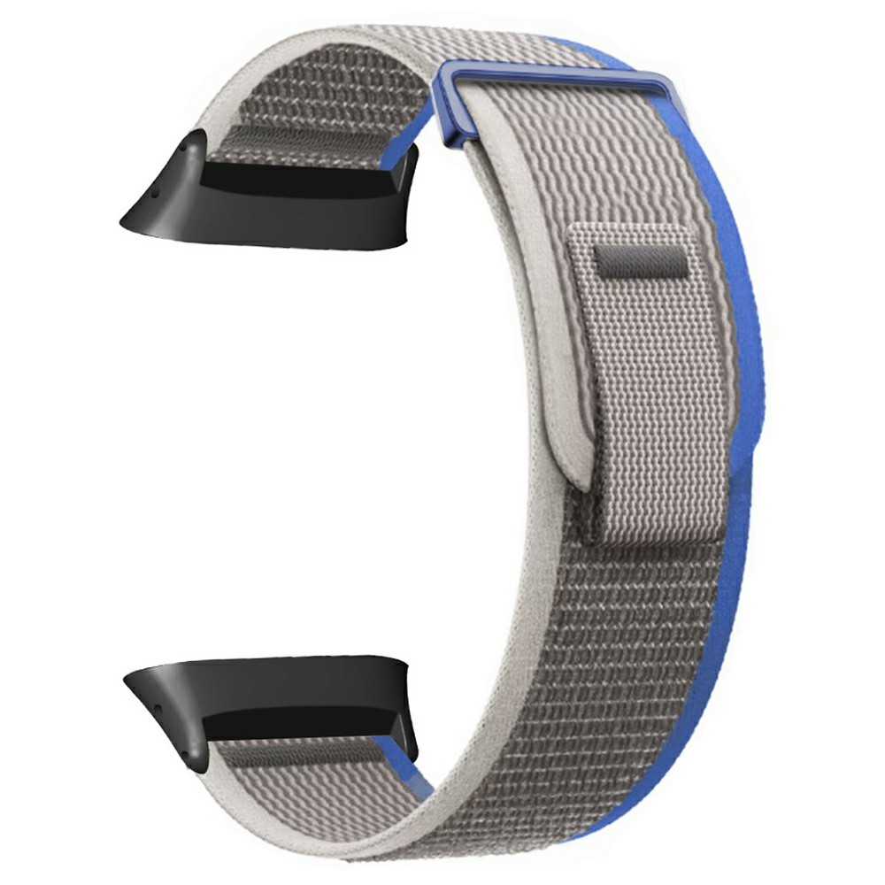 Polar Vantage Watch Strap Nylon Loop Adjustable Wrist Band - Blue+Grey