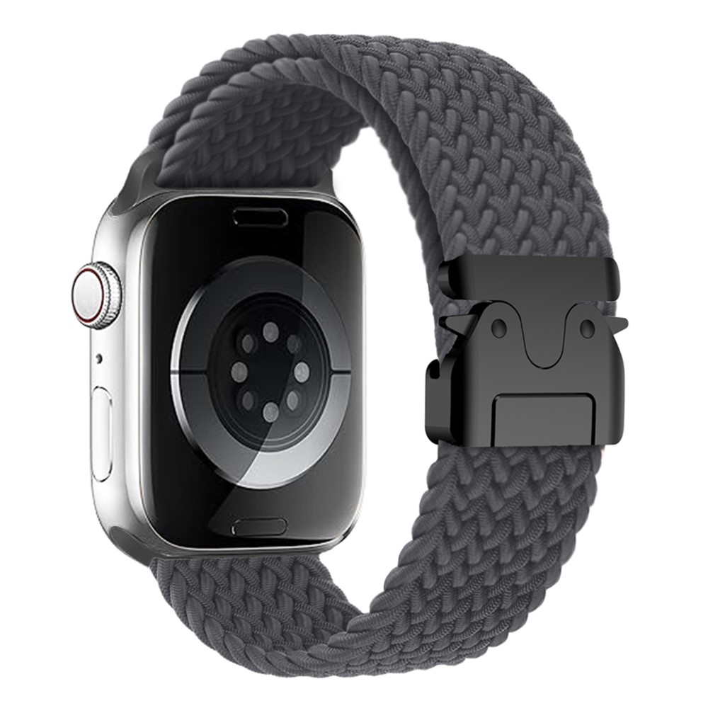 Armbånd Apple Watch Series 41 mm - 40 mm - 38 mm vevd klokkerem - Space Grey