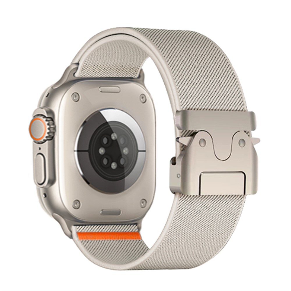 Rem Apple Watch Series 49mm - 45mm - 44mm - 42mm Nylonbånd - Stjernelys