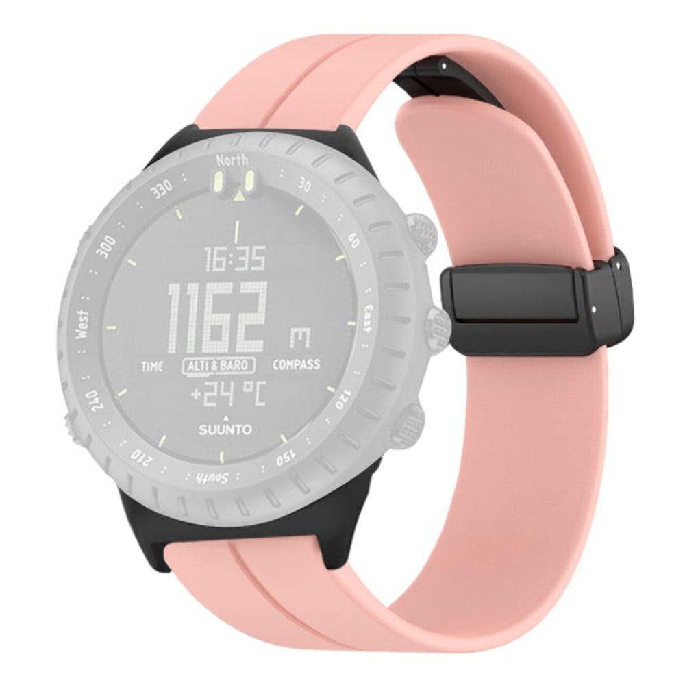 Suunto Core fleksible klokkeremmer med magnetisk spenne 22mm erstatningsrem - Rosa