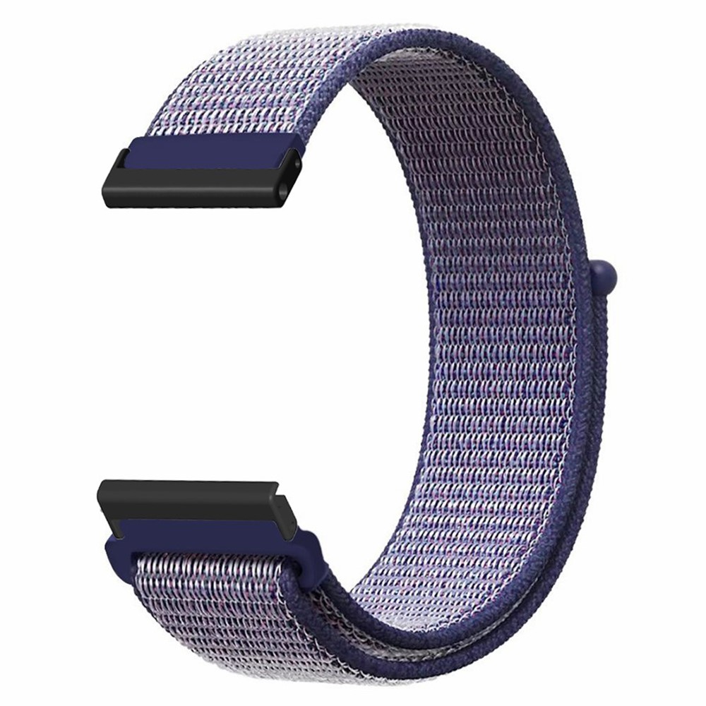 Suunto Spartan Sport Wrist HR Baro / Suunto 7 Strap 24mm Nylon Sport Loop Watch Armbånd - Midnattsblå