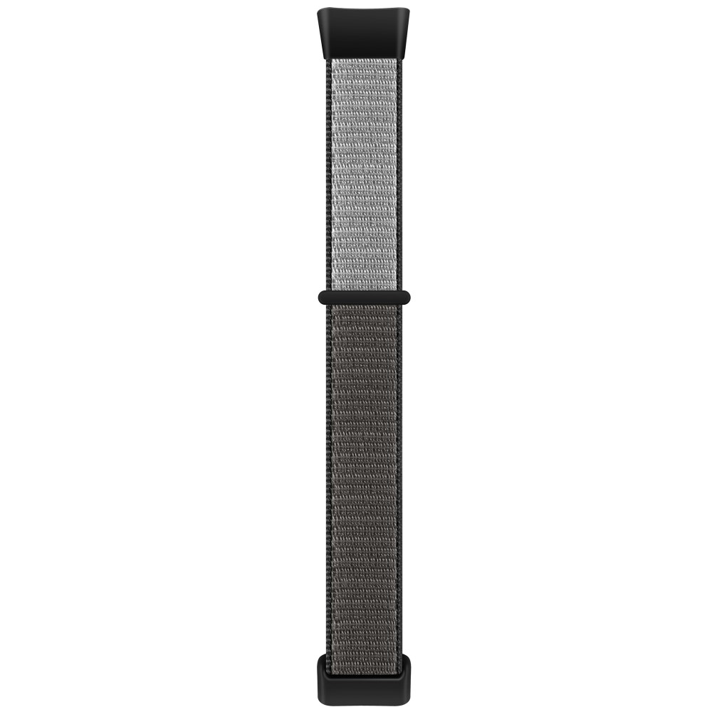 Fitbit Charge 5/6 Nylon Strap Quick Release Sportsklokkearmbånd - Grå