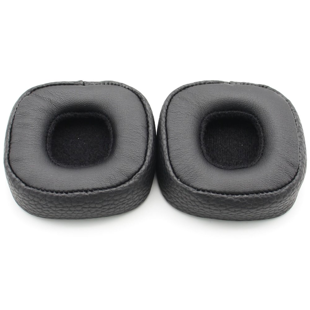 Marshall Major IV Headphone Earpads Protein Leather Replacement Earmuffs - Black