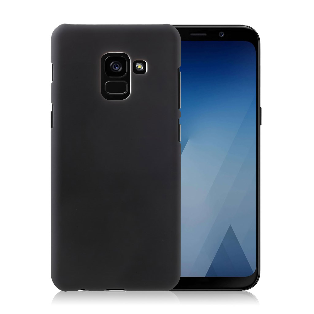 Samsung Galaxy A8 (2018) Deksel laget av plastikk - Svart