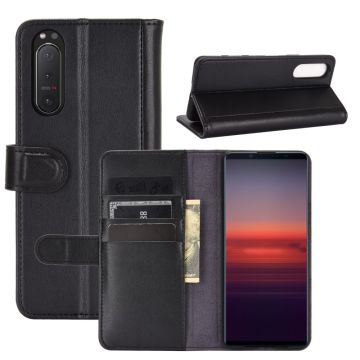 Classic Sony Xperia 5 II flip etui - Svart