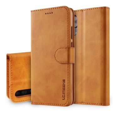 LC.IMEEKE Huawei P20 flip etui - Brun