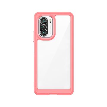 Xiaomi Poco F3 / Xiaomi Mi 11i / Xiaomi Mi 11X / Xiaomi Mi 11X Pro / Xiaomi Redmi K40 / Xiaomi Redmi K40 Pro / Xiaomi Redmi K40 Pro Plus smart akryldeksel - Rød