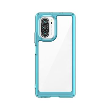 Xiaomi Poco F3 / Xiaomi Mi 11i / Xiaomi Mi 11X / Xiaomi Mi 11X Pro / Xiaomi Redmi K40 / Xiaomi Redmi K40 Pro / Xiaomi Redmi K40 Pro Plus smart akryldeksel - Gjennomsiktig Blå