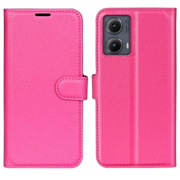 Classic Motorola Edge (2024) flip etui - Rose