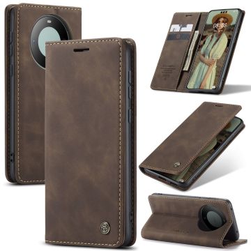 CaseMe Huawei Mate 60 Pro Plus / Huawei Mate 60 Pro glatt etui - Kaffe