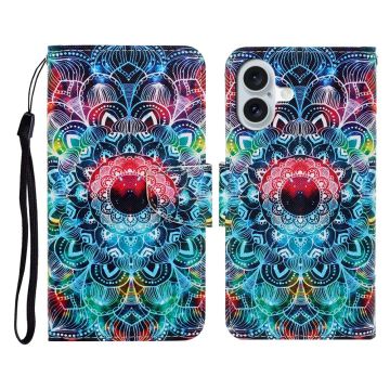 Wonderland iPhone 17 flip-etui - Mandala