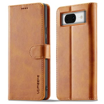 LC.IMEEKE Google Pixel 8A flip etui - Gul