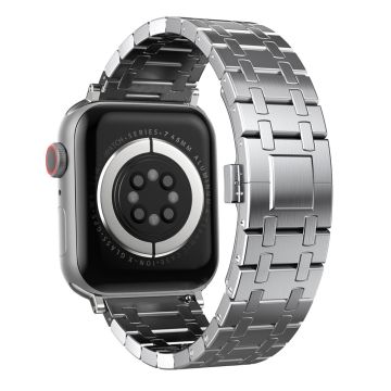 Apple Watch Series 41mm - 40mm - 38mm klokkerem i titanlegering - Sølv