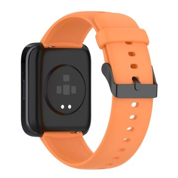 SKG V9 / V9 Pro / Huami Amazfit Bip 5 / Bip 5 Unity Watch Strap Liquid Silicone Band Replacement - Oransje