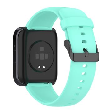 SKG V9 / V9 Pro / Huami Amazfit Bip 5 / Bip 5 Unity Watch Strap Liquid Silicone Band Replacement - Blågrønn