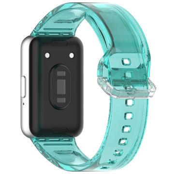 Samsung Galaxy Fit3 R390 Fleksibelt armbåndsarmbånd med fargeendring - Blå