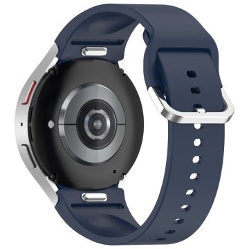 Samsung Galaxy Watch7 / Watch6 / Watch FE 40mm / Watch 5 / Watch4 Armbånd Silikon Armbånd - Midnattsblå