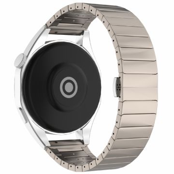 Huawei Watch 4 / 4 Pro / GT 4 46 mm erstatningsklokkerem 22 mm magnetisk spenne sinklegeringsarmbånd - Titan