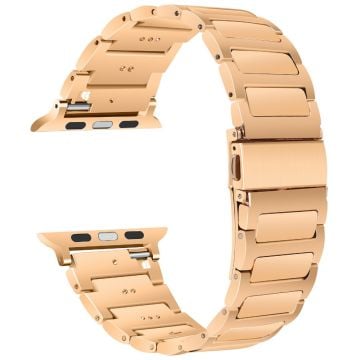 KALEBOL Apple Watch Series 41mm - 40mm - 38mm Sinklegeringsarmbånd - Rose Gull