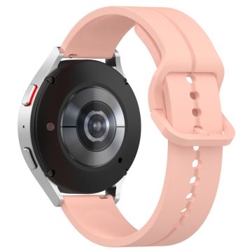 KALEBOL Huawei Watch 4 / 4 Pro / GT 4 46 mm klokkerem 22 mm silikonbånd Groove Design - Lyserosa