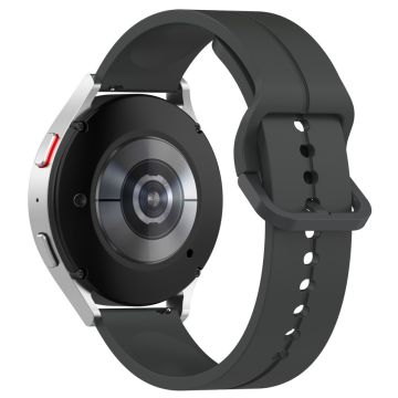 KALEBOL Huawei Watch 4 / 4 Pro / GT 4 46 mm klokkerem 22 mm silikonbånd Groove Design - Mørkegrå