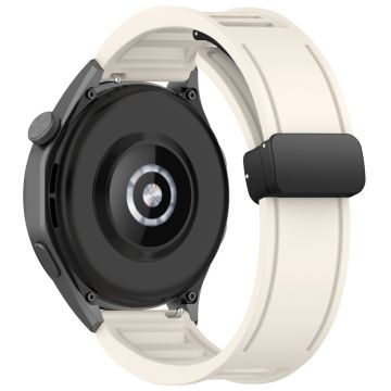 Huawei Watch 4 / Watch 4 Pro / Watch GT 4 46 mm magnetisk klokkerem 22 mm bred silikonrem med hurtigutløser - Stjernelys