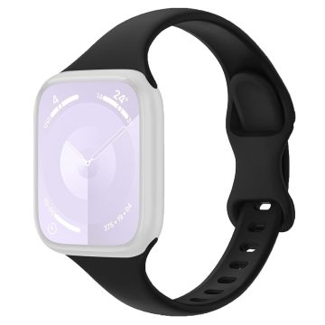 Apple Watch Series 41mm - 40mm - 38mm Silikonarmbånd - Svart