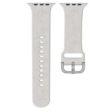 Apple Watch Series 41mm - 40mm - 38mm Strap Rose Silicone Watch Band - Stjernelys