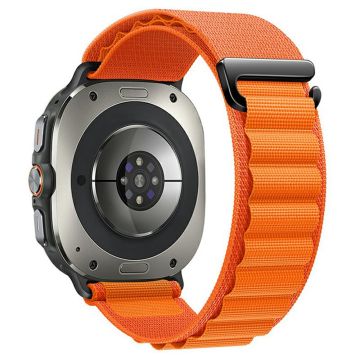 Samsung Galaxy Watch Ultra 47mm Nylon Watch Strap G Hook Wristband - Orange