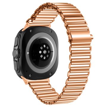 Samsung Galaxy Watch Ultra 47mm Replacement Strap Stainless Steel Smart Watch Band - Rose Gold